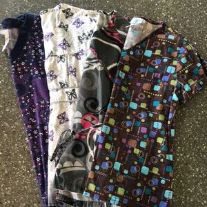 Scrub Tops set of 4
